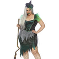 Freche Wütende Hexen Gefallene Star Plus Size Damenkostüm