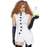 Op deze afbeelding zie je een Kostuums, van het merk Leg Avenue. Sexy Mad Scientist Gestoorde Professor Vrouw Kostuum