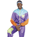 Blitzige 80er Skioutfit Schweizer Alpen Herrenkostüm