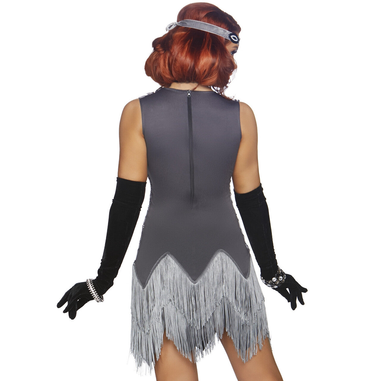 Op deze afbeelding zie je een Kostuums, van het merk Leg Avenue. Fantastische Flapper Jaren 20 Charleston Vrouw Kostuum
