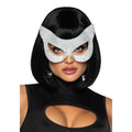 Schimmernde Strass -Katzenmaske