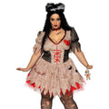 Tödliche Voodoo Pop Plus Size Damenkostüm