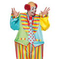 So Rund Wie Ein Zirkuszeltclown Herrenkostüm