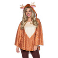 Netter Hirschponcho Damen