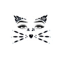Tier Gesichts Juwelen Sticker
