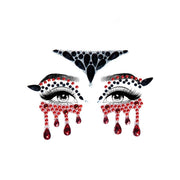 Op deze afbeelding zie je een Accessoires, van het merk Leg Avenue. Vampire Face Jewels Sticker
