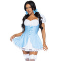 Durstige Himmelblaue Heidi Damenkostüm