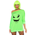 Monsterish Green Ghost Damenkostüm