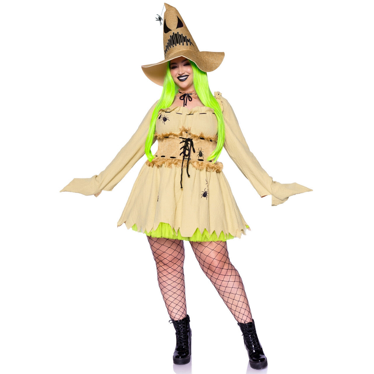 Op deze afbeelding zie je een Kostuums, van het merk Leg Avenue. Kriebelige Insect Heks Beetle Honey Plus Size Vrouw Kostuum