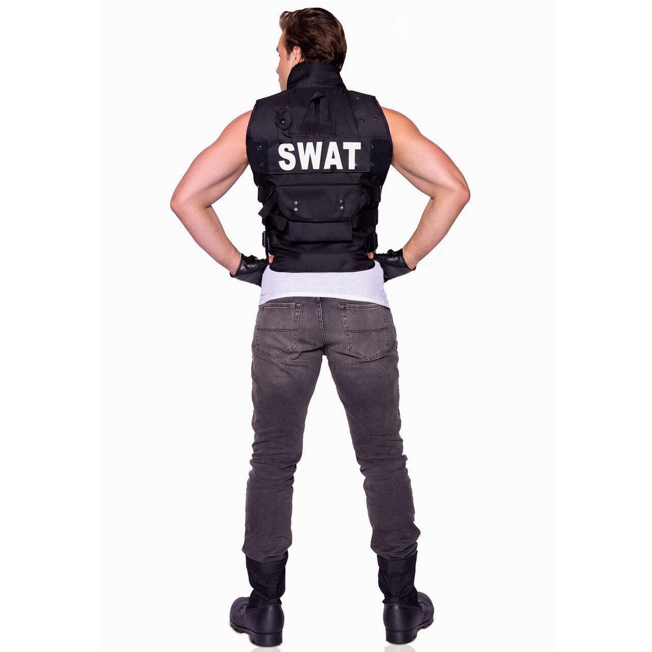 Op deze afbeelding zie je een Kostuums, van het merk Leg Avenue. Stoere Swat Commander