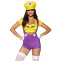 Gamer Heartsbreekster Super Wario Damenkostüm