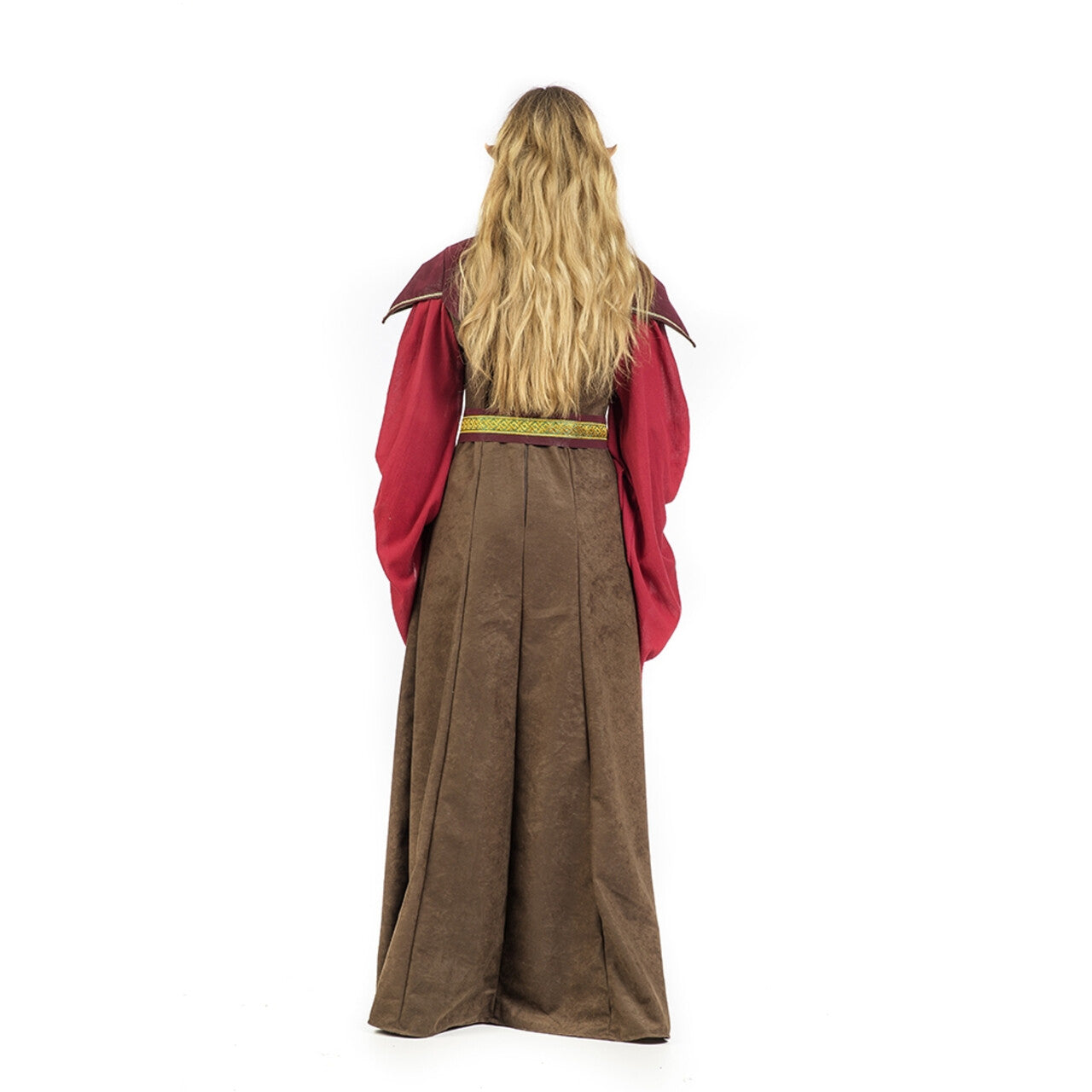 Op deze afbeelding zie je een Kostuums, van het merk Limit. Bruin Kiara Keltische Druide Vrouw Kostuum