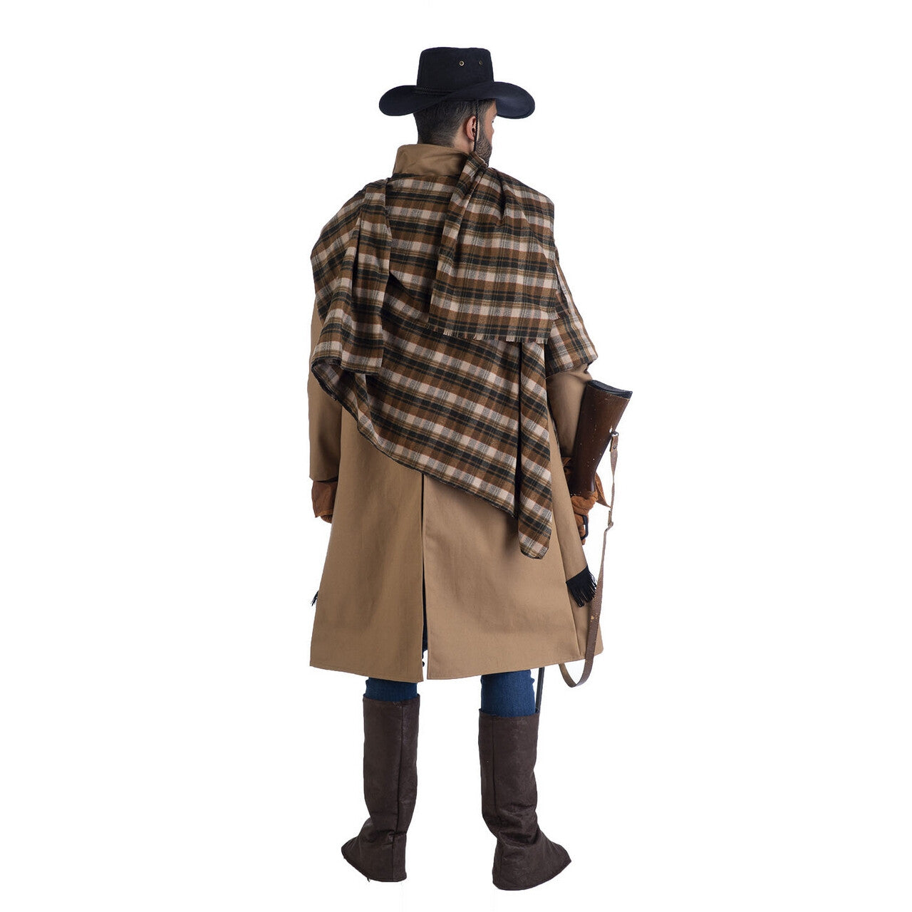 Op deze afbeelding zie je een Kostuums, van het merk Limit. Lonesome Cowboy Joe Jas En Omslagdoek Man Kostuum