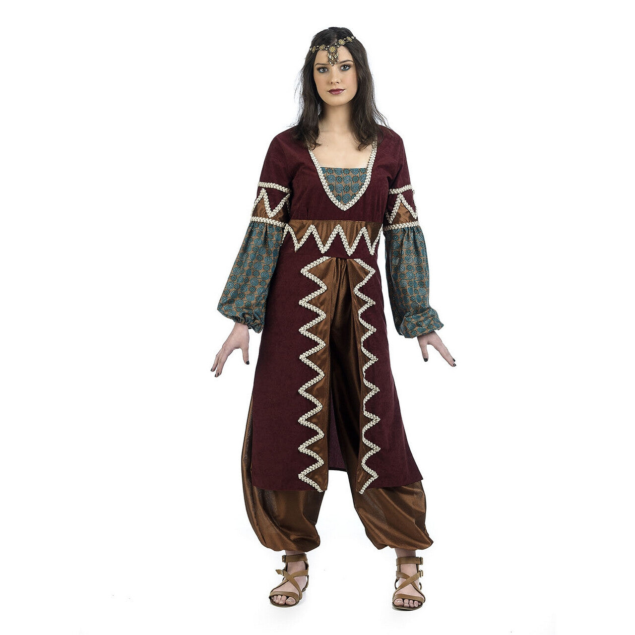 Op deze afbeelding zie je een Kostuums, van het merk Limit. Mysterieuze Arabische Prinses Zuleima Vrouw Kostuum