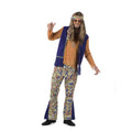 Psychedelische Blumen Hippie Dylan Herrenkostüm
