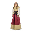 Beige Rot Medieval Lady Klaartje Van Nimwegen Damenkostüm