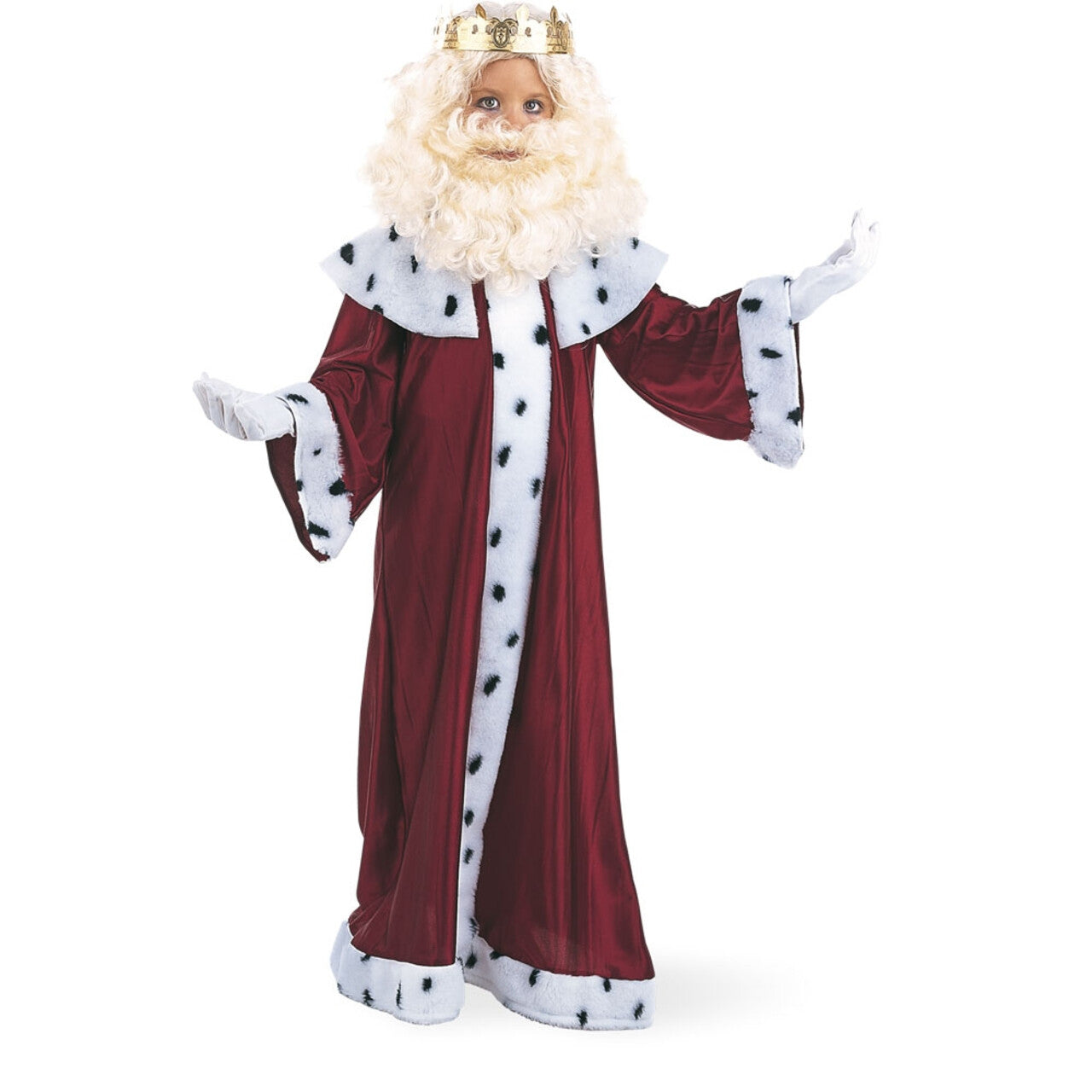 Op deze afbeelding zie je een Kostuums, van het merk Limit. Koning Caspar Op Weg Naar Bethlehem Kerst Jongen Kostuum