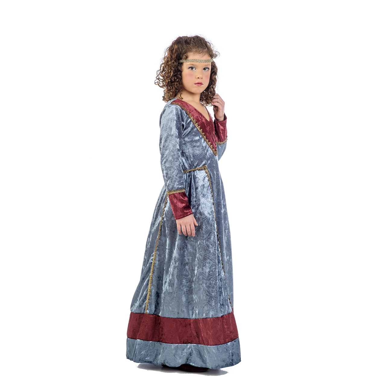 Op deze afbeelding zie je een Kostuums, van het merk Limit. Hofdame Van De Koningin Middeleeuwen Meisje Kostuum