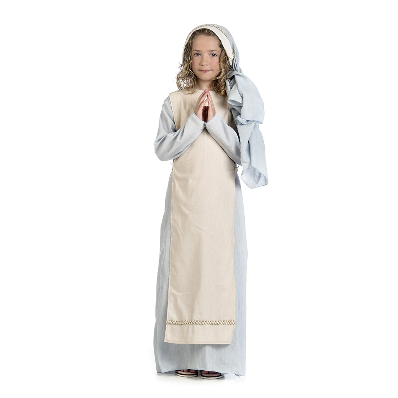 Op deze afbeelding zie je een Kostuums, van het merk Limit. Maagd Maria Moeder Van Jezus Meisje Kostuum
