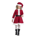 Warmes Rotes Weihnachtsfest Kostüm für Mädchen