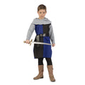 Ritter Ohne Pferd Raoul Blauw Schwarz Kostüm für Jungen
