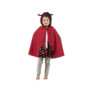 Cape Rot Dots Marienkäfer Kostüm für Kinder