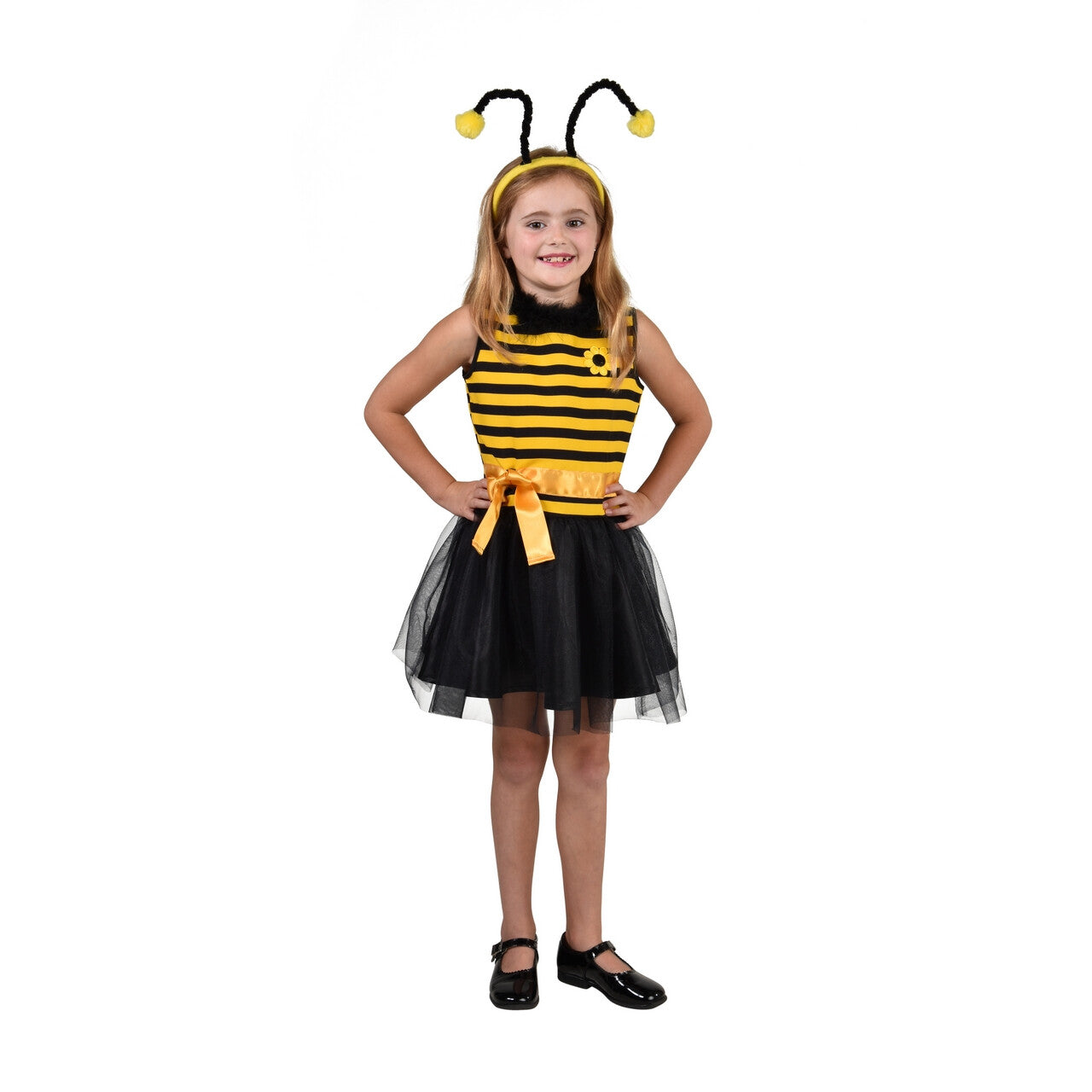 Op deze afbeelding zie je een Kostuums, van het merk Magic By Freddy's. Queen Bee Zonder Schattig Meisje Kostuum