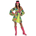 Neon Hippie Friedensbringer Peggy Damenkostüm