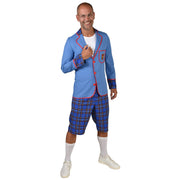 Op deze afbeelding zie je een Kostuums, van het merk Magic By Freddy's. Schotse Scholier Bobby Boekenwurm Man Kostuum