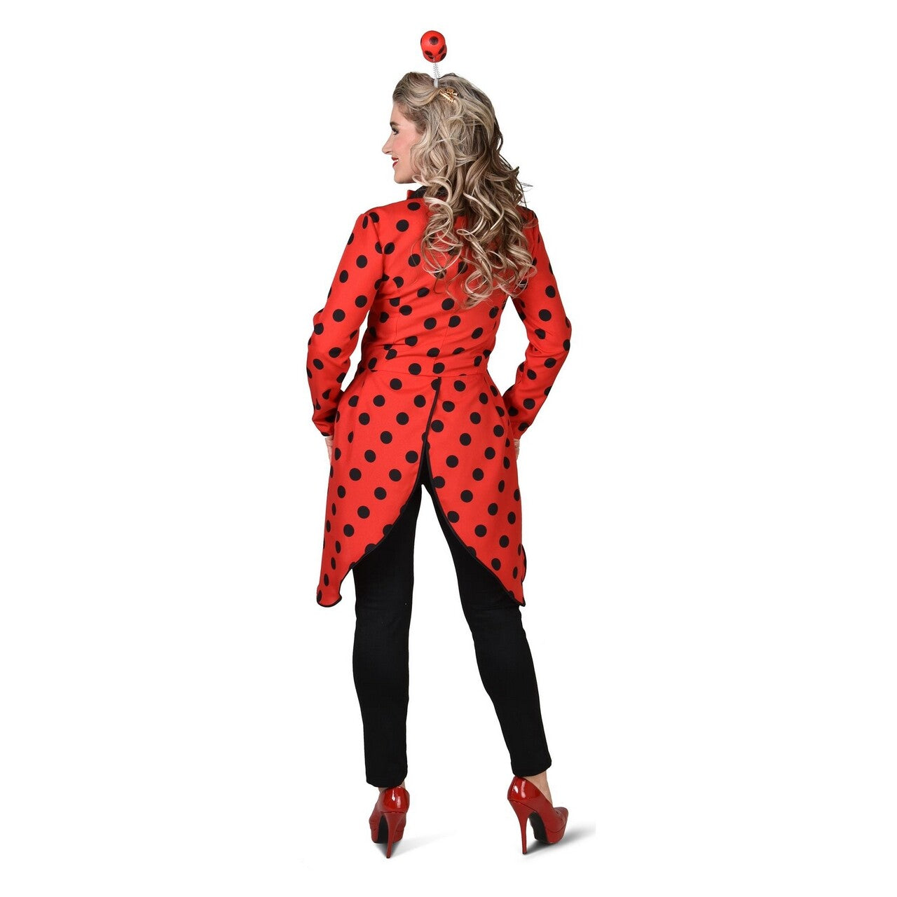 Op deze afbeelding zie je een Kostuums, van het merk Magic By Freddy's. Stip The Lady Bug Vrouw