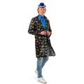 Fröhlicher Schwarzer Clownsmantel Herren