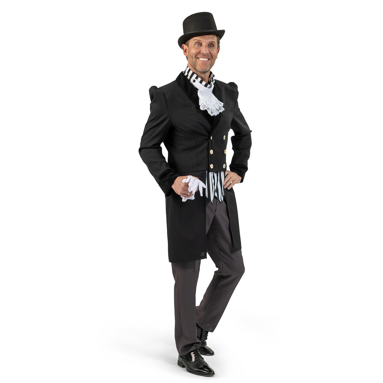 Op deze afbeelding zie je een Kostuums, van het merk Magic By Freddy's. Victoriaanse Man Victor Kostuum