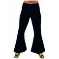Breite Beine Hosen Diana Soul Schwarz Damen