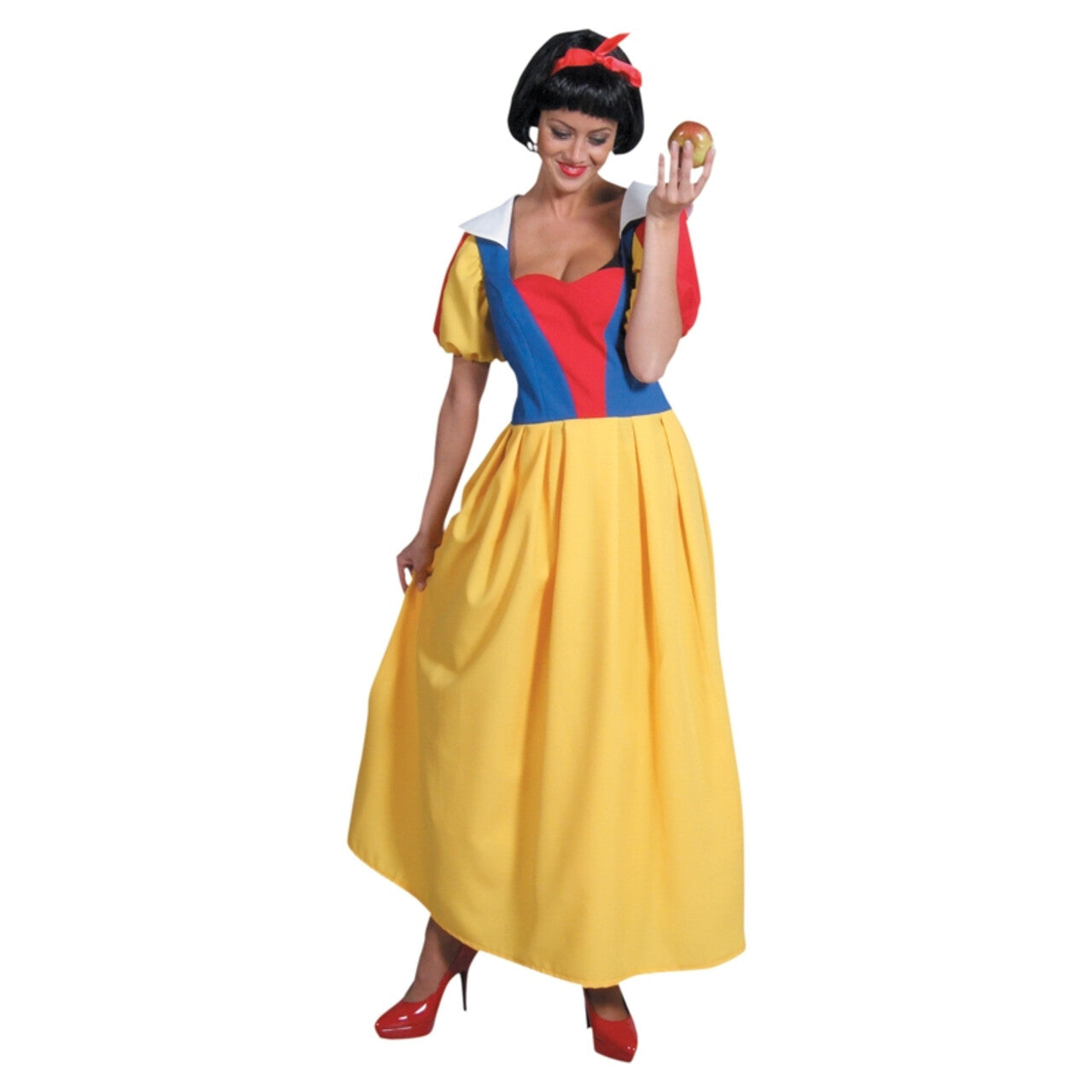 Op deze afbeelding zie je een Kostuums, van het merk Magic By Freddy's. Klassiek Sprookje Sneeuwwitje Vrouw Kostuum