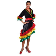Op deze afbeelding zie je een Kostuums, van het merk Magic By Freddy's. Samba Rio Brasil Vrouw Kostuum