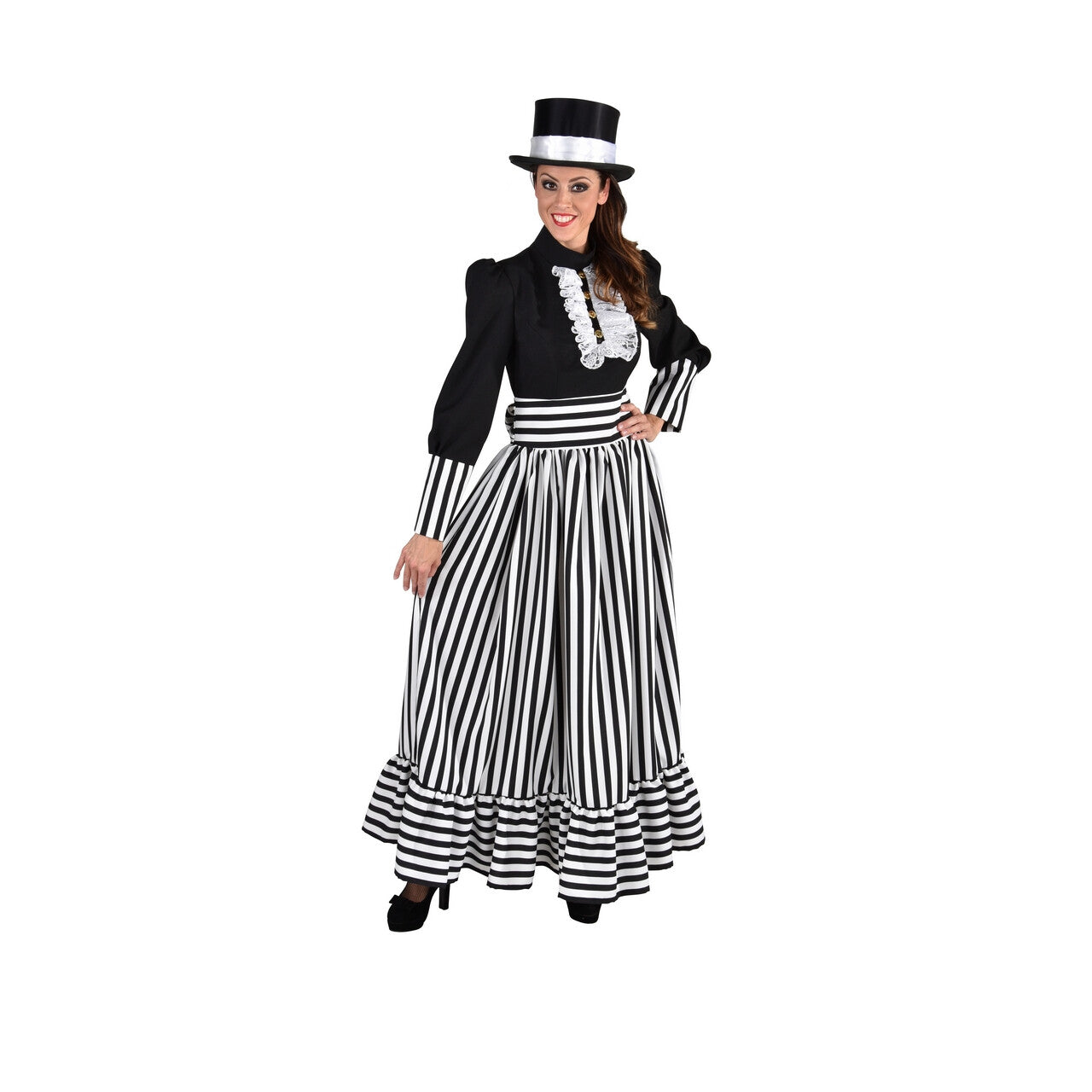 Op deze afbeelding zie je een Kostuums, van het merk Magic By Freddy's. Victoriaanse Dame Sheffield Aristocratie Vrouw Kostuum