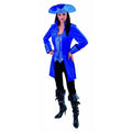 Mantel Und Weste Cool Countess Blau Damen