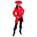 Mantel Und Weste Cool Countess Rot Damen