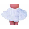 Rockabilly Petticoat Weiß Damen