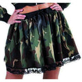 Armee -Tarnrock Heißer Dschungel Damen