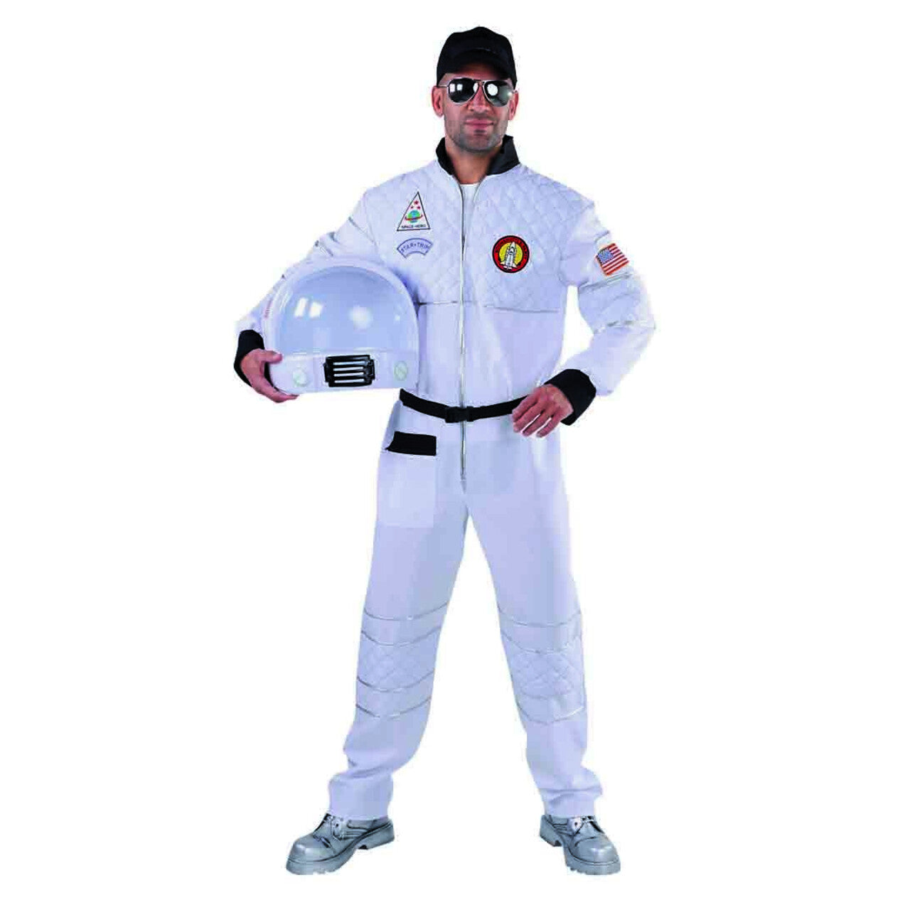 Op deze afbeelding zie je een Kostuums, van het merk Magic By Freddy's. Neil Armstrong Apollo Astronaut Man Kostuum