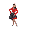 Swing Rock Rock Der 1950er Jahre Schwarz Damen