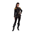 Kavallerieuniformjacke Schwarz Damen