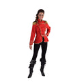 Kavallerie Uniform Jacke Rot Damen