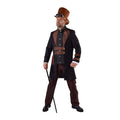 Steampunk Science-Fiction Dampfkraft-Outfit Herrenkostüm