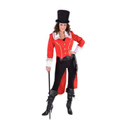 Op deze afbeelding zie je een Kostuums, van het merk Magic By Freddy's. Mantel Admiraal Nelson Zware Zeeslag Rood Vrouw