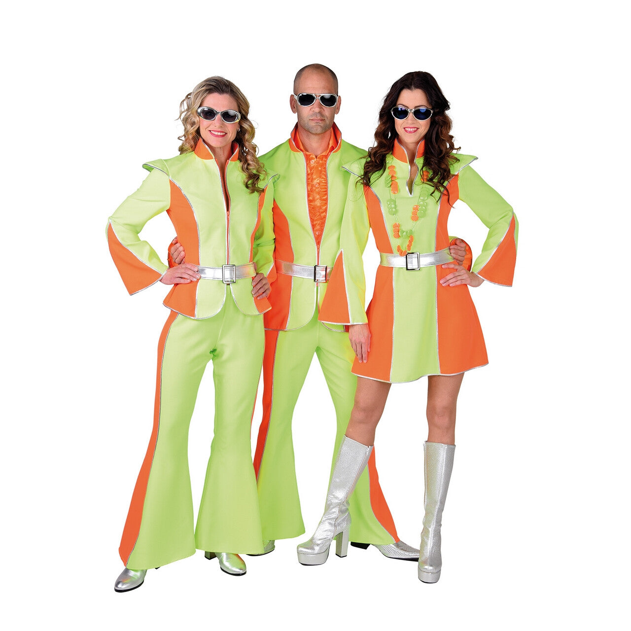 Op deze afbeelding zie je een Kostuums, van het merk Magic By Freddy's. Boney M Disco Jaren 70 Met Pantalon Vrouw Kostuum