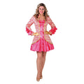 Burlesque Brokaatjacke Mit Rüschen Rosa Damen