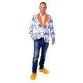 Holland-Motiv-Delftblau-Sakko Herren
