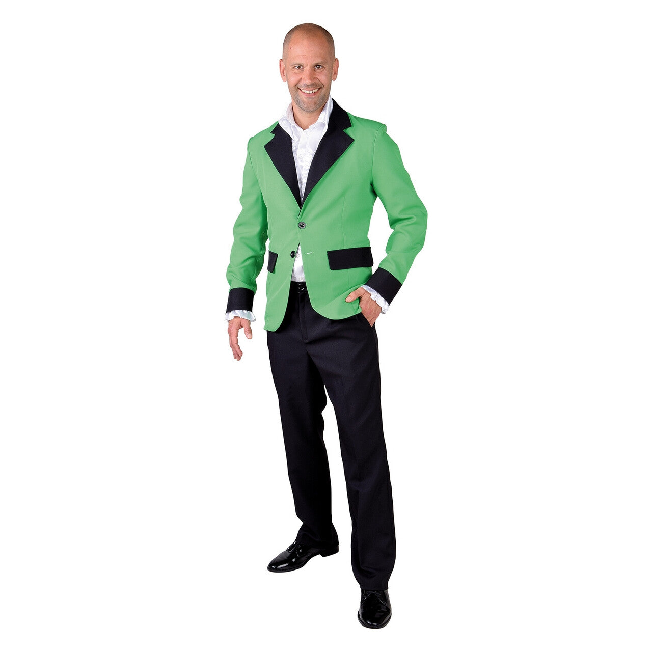 Op deze afbeelding zie je een Kostuums, van het merk Magic By Freddy's. Colbert Avondje Opera Groen Man